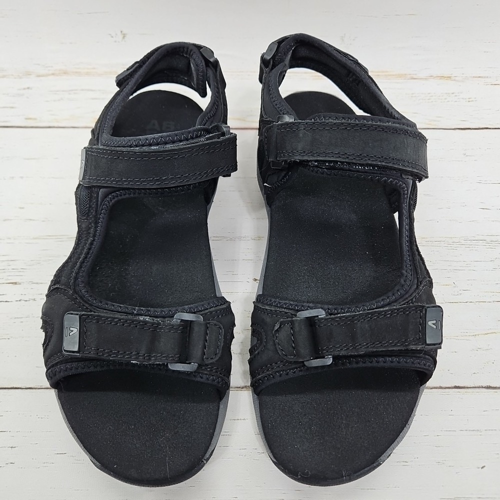 Abeo Genna Sandals Womens 8.5 BioSystem Black Outdoors Hiking Strappy 53598 - Picture 3 of 10